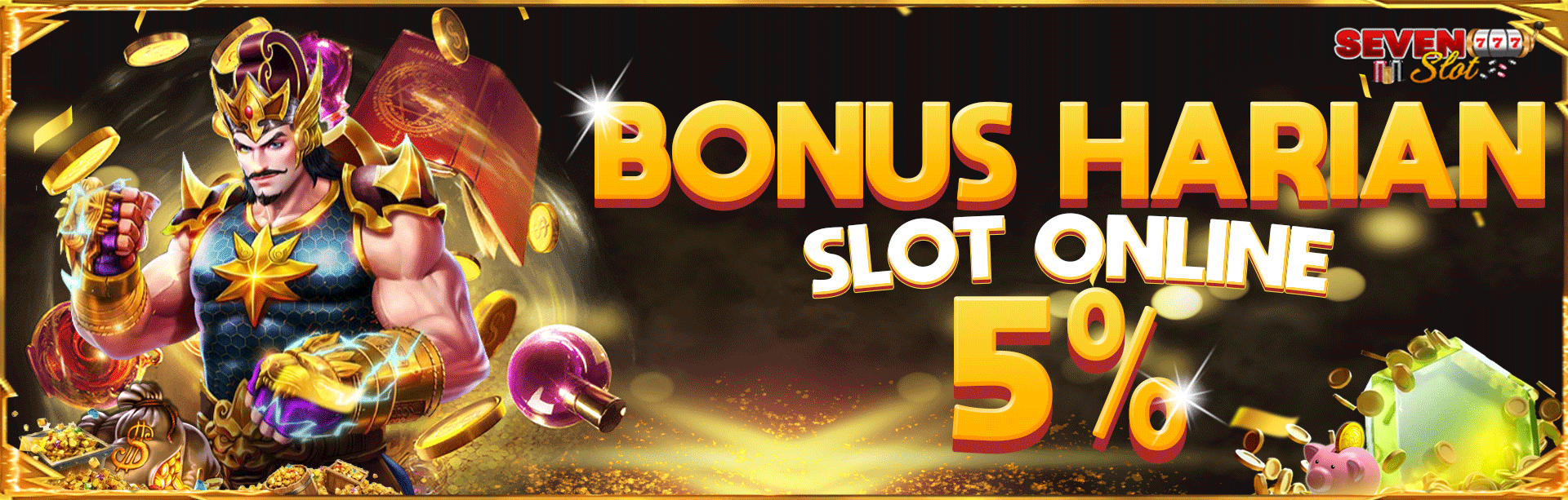 BONUS DEPOSIT SLOT 5% SETIAP HARI