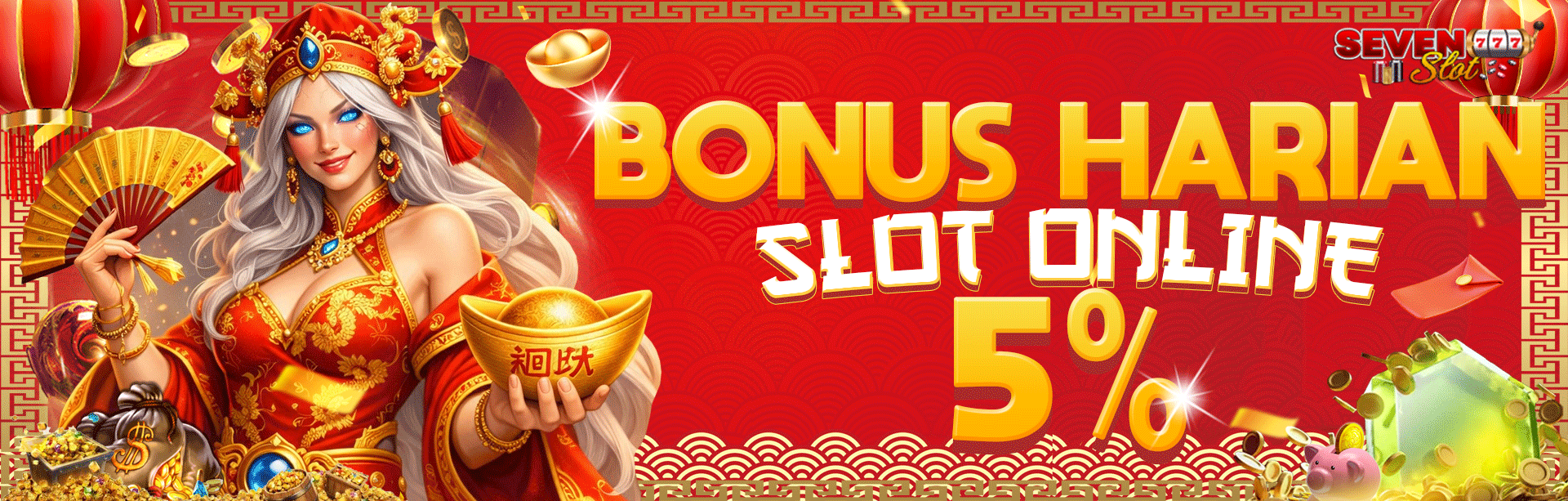 BONUS DEPOSIT SLOT 5% SETIAP HARI