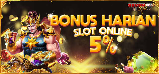 BONUS DEPOSIT SLOT 5% SETIAP HARI