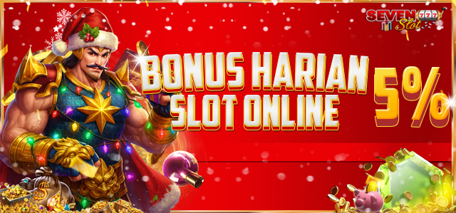 BONUS DEPOSIT SLOT 5% SETIAP HARI