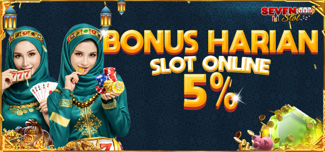 BONUS DEPOSIT SLOT 5% SETIAP HARI