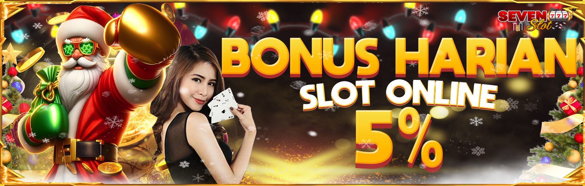 BONUS DEPOSIT SLOT 5% SETIAP HARI